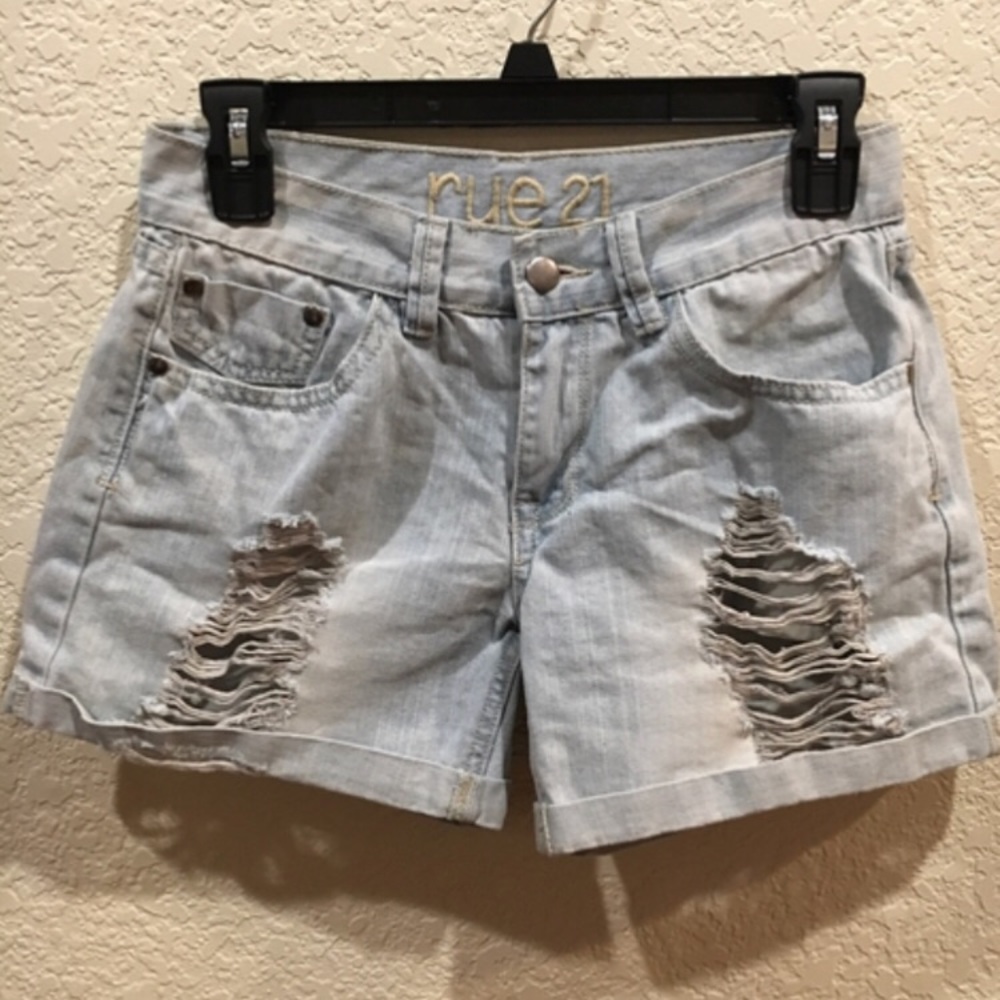 Rue 21 Light Jean Shorts